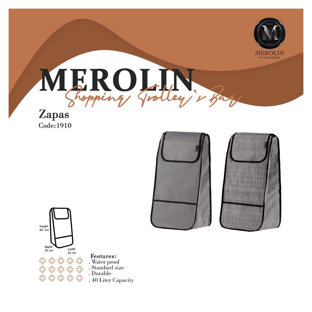 Merolin Spare Shopping Cart Bag, Model Zapas, Code 1910 - Image 3