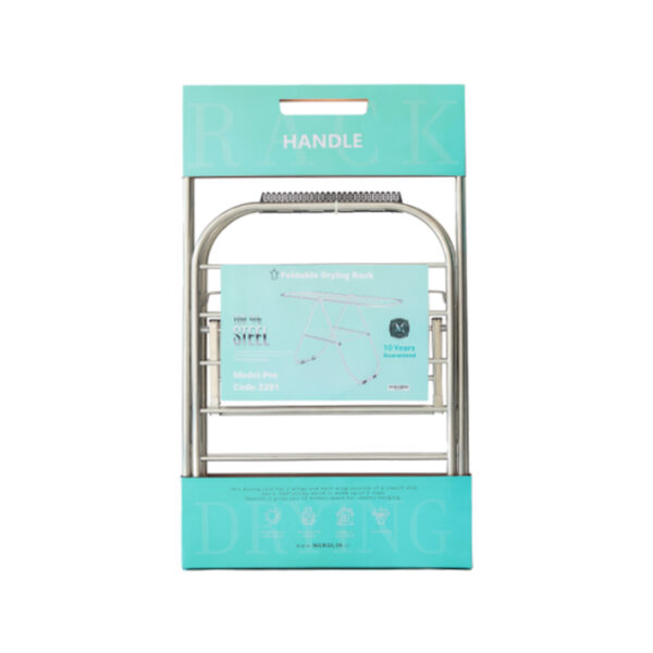 Merolin Steel Pro Clothes Drying Rack, Model Steel Pro, Code 2201