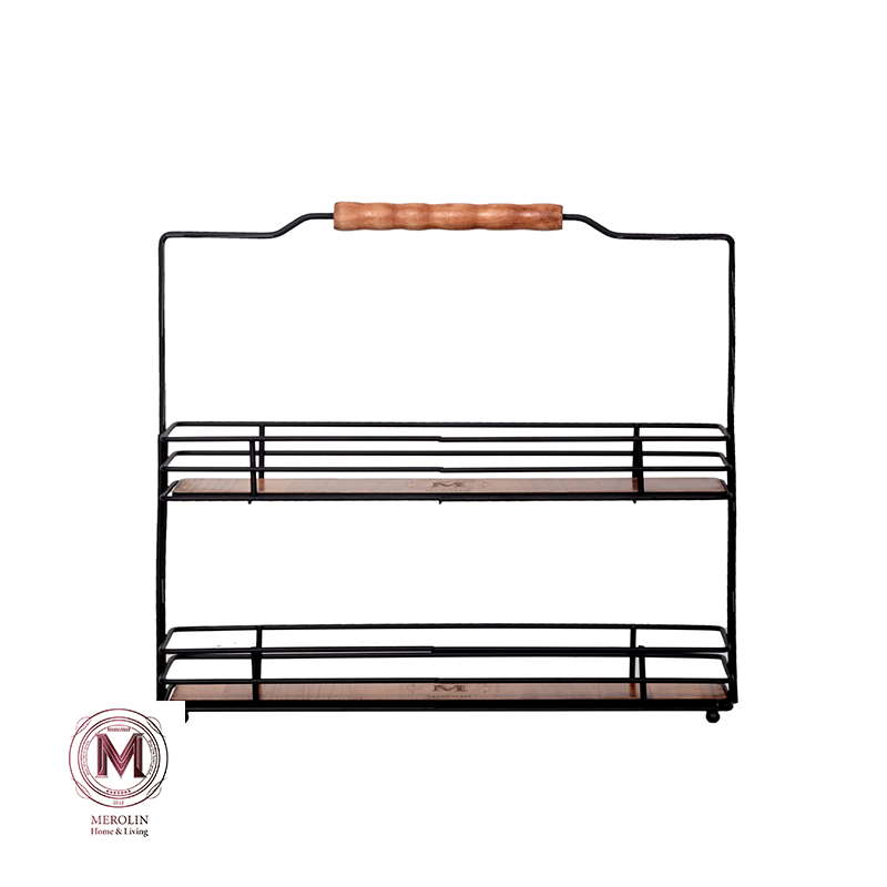 Merolin 2 Tier Spice Shelf – Chashni Model, Code 40222 Image 4