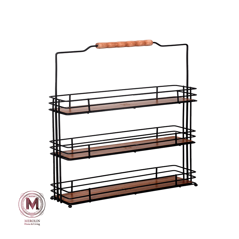 Merolin 3 Tier Spice Shelf – Chashni Model, Code 40223