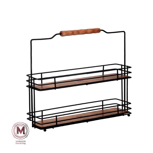 Merolin 2-Tier Spice Shelf – Chashni Model, Code 40222