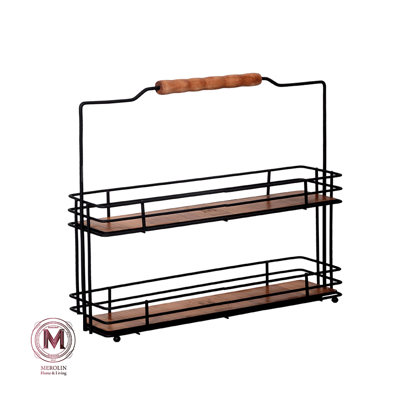 Merolin 2 Tier Spice Shelf – Chashni Model, Code 40222