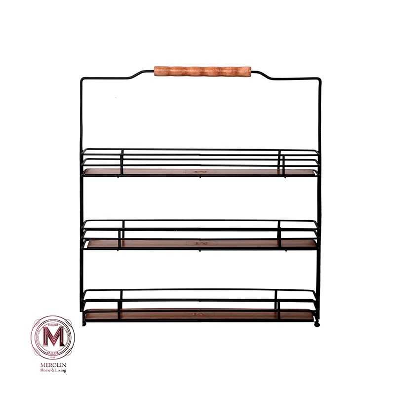 Merolin 3 Tier Spice Shelf – Chashni Model, Code 40223 Image 4